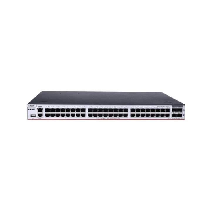 Ruijie RG-CS85-48GT4XS-D Switch Modular - 48 Puertos Ethernet hasta 1Gbps - 4x SFP+ hasta 10Gbps - Ranura de Expansion - 2 Ventiladores Integrados - C 1