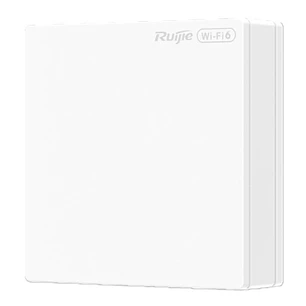 Ruijie RG-RAP62-Wall-Lite Punto de Acceso de Doble Radio - Montaje Pared - 1x 1GE LAN/WAN - PoE - 3Gbps - WiFi 6 AX3000 - Antenas Integradas Omnidirec