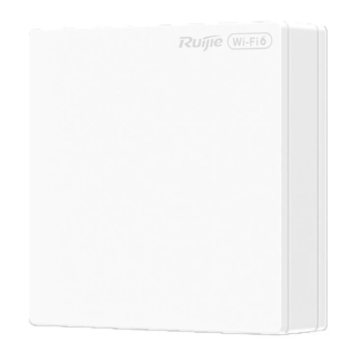 Ruijie RG-RAP62-Wall-Lite Punto de Acceso de Doble Radio - Montaje Pared - 1x 1GE LAN/WAN - PoE - 3Gbps - WiFi 6 AX3000 - Antenas Integradas Omnidirec 1