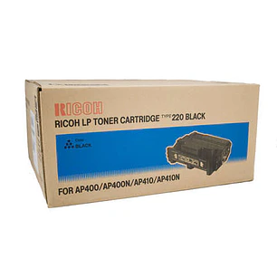 Ricoh Type 220 Black Negro Cartucho de Toner Original - 407652
