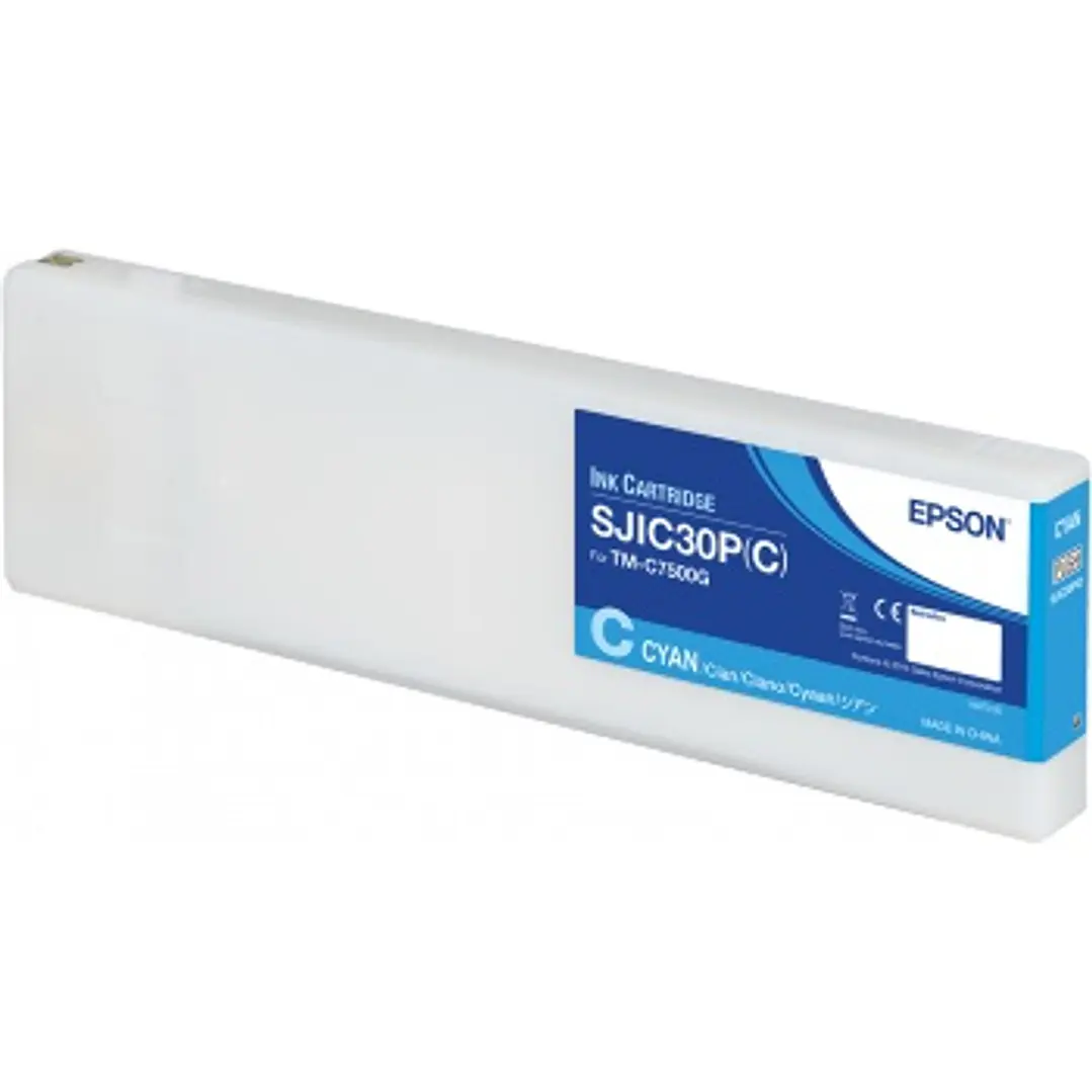 Epson SJIC30P(C) Cyan Cartucho de Tinta Original - C33S020640 1