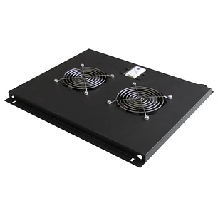 WP Termostato para Armarios de la Serie RNA con 2 Ventiladores - 475x55x400mm - Color Negro