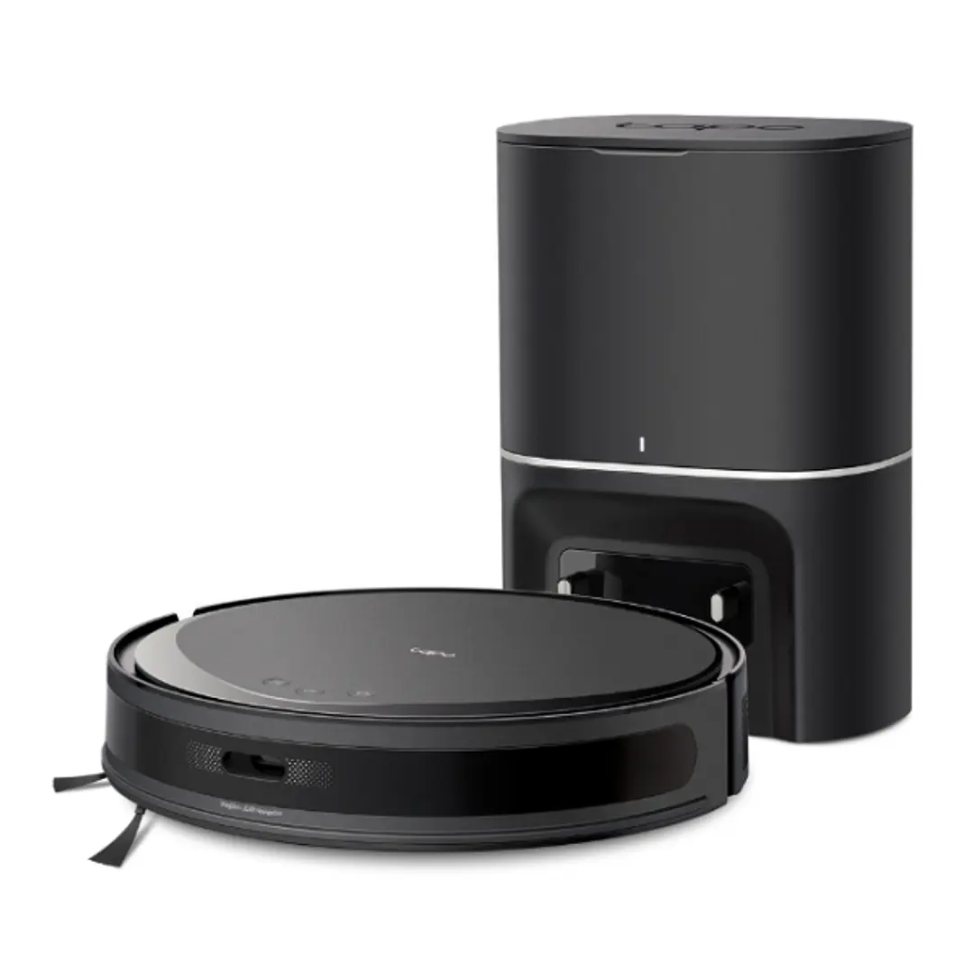TP-Link Tapo RV20 Max Plus MagSlim Robot Aspirador con Friegasuelos - Bluetooth - Autovaciado de 3l - Mapeo Preciso - 5300Pa - 2600mAh - 2 Depositos d 1