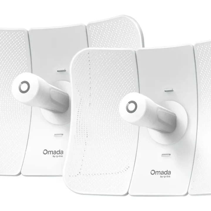 TP-Link Omada Beam Bridge 5 UR KIT Pack de 2 Antenas Direccionales - Velocidad hasta 1Gbps - Puente Inalambrico hasta 15km - IP65 - WiFi - Ethernet -  1