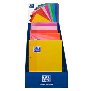 Oxford School Recambio Color1 - Encolado 5x5 - Colores Calidos - Ideal para Estudiantes
