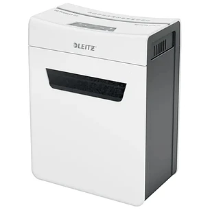 Leitz IQ Protect Premium 8X Destructora de Papel Manual Corte en Particulas P-4 - Destruye hasta 8 Hojas - Ultrasilenciosa - Papelera de 14L - Color B
