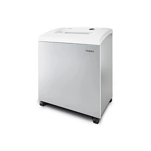 Dahle 614 Destructora de Papel Manual Microcorte P-6 - Destruye hasta 9 Hojas - Capacidad de la Papelera 140L - Ruedas Giratorias - Color Gris