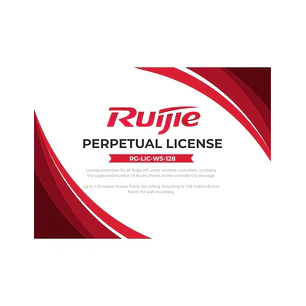 Ruijie RG-LIC-WS-128 Licencia Software - 128 Puntos de Acceso Gestionados o 256 Puntos de Acceso de Pared - Gestion Centralizada de la Red Inalambrica