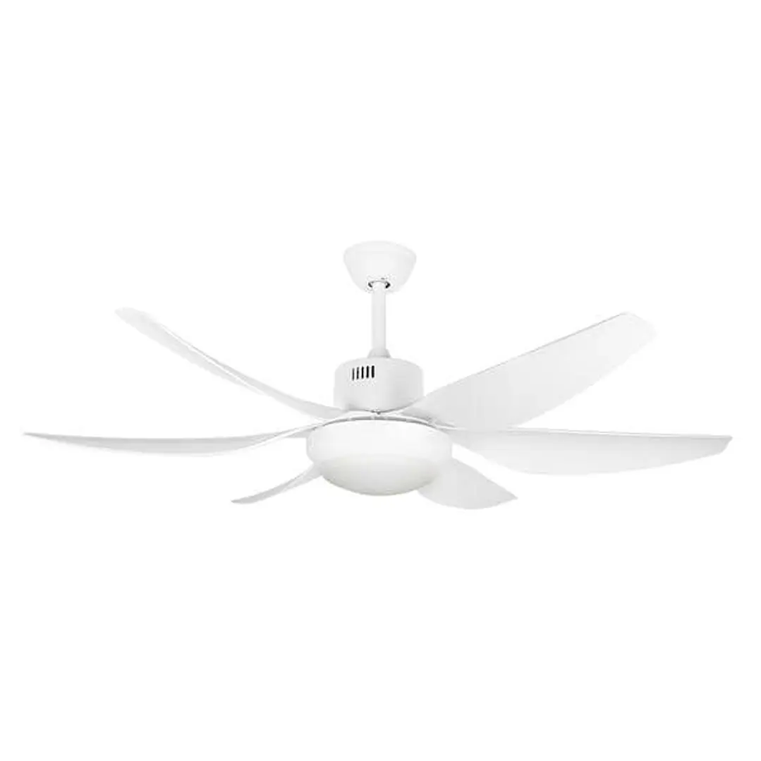 Orbegozo CP 100138 Ventilador de Techo con Luz LED - Motor DC de Bajo Consumo - Funcion Reversible - Temporizador - Mando a Distancia - Ideal para Gra 1