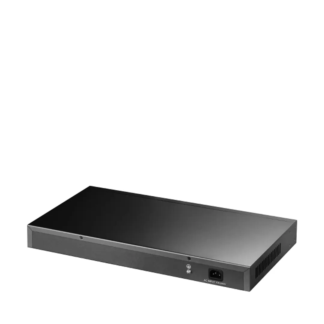 Cudy Switch Administrado de 28 Puertos - Administrado - Capacidad Conmutacion 128Gbps - 24x RJ45 GbE - 4x SFP+ - 440x205x44mm - Color Negro 1