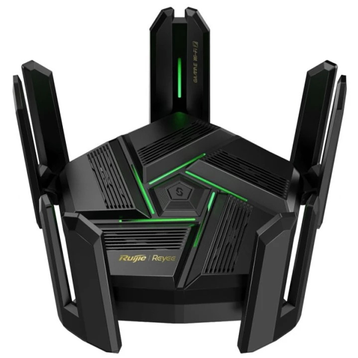 Ruijie RG-EW7200BE PRO Router de Doble Banda - 9 Puertos - WiFi 7 BE7200 - Velocidad Inalambrica hasta 7.2Gbps - Soporte Mesh - Gestion en la Nube - C 1
