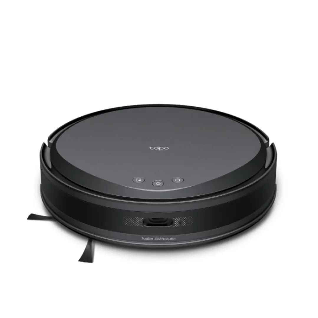 TP-Link Tapo RV20 Max Robot Aspirador con Friegasuelos - Bluetooth - Mapeo Preciso - Silencioso 52dB - 5300Pa - Bateria 2600mAh - 2 Depositos de 300ml 1