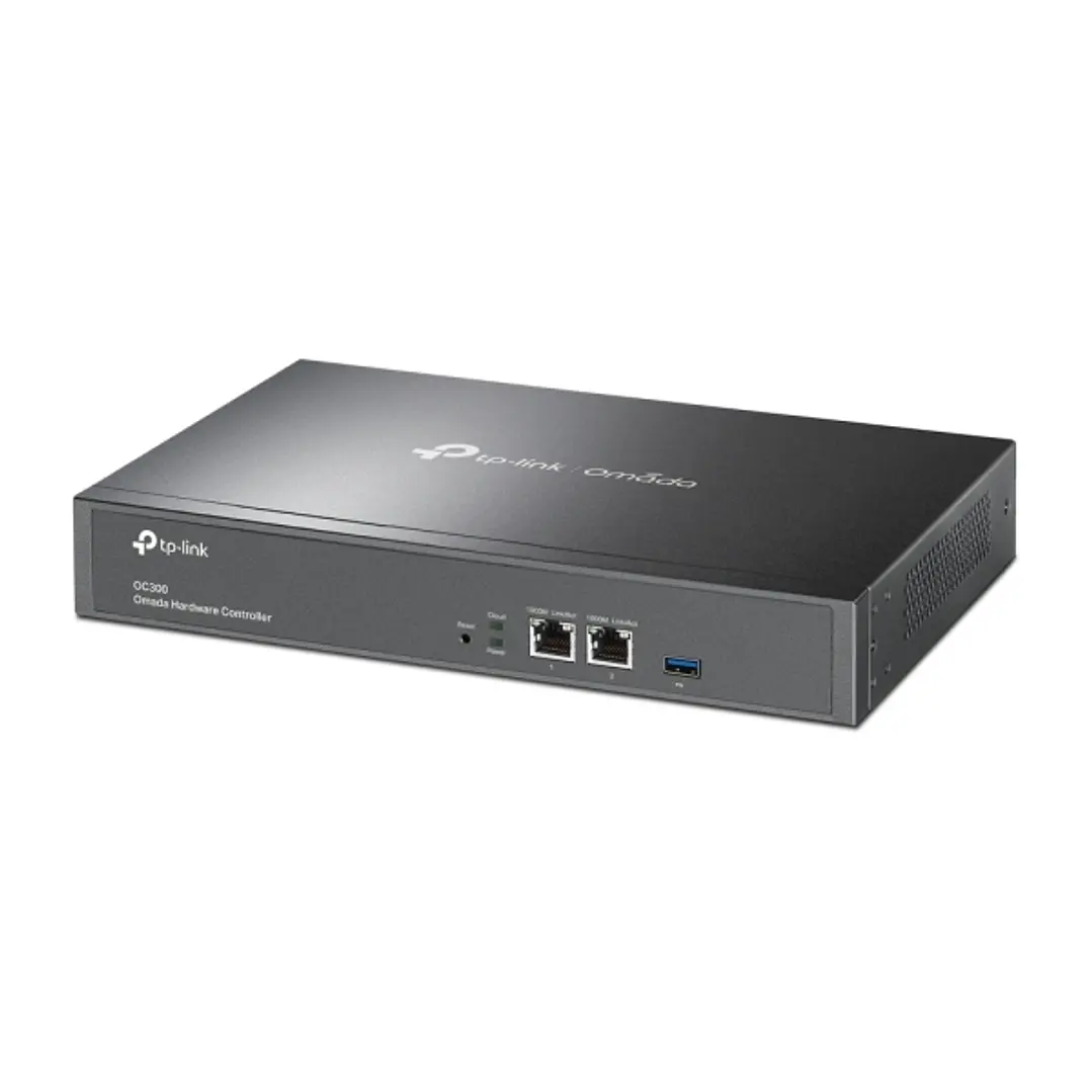 TP-Link Omada OC300 Controlador de Red - Gestion Remota con Acceso Gratuito a la Nube - WiFi - 2xRJ45 Ethernet 1Gbps - USB 3.0 - Color Negro 1