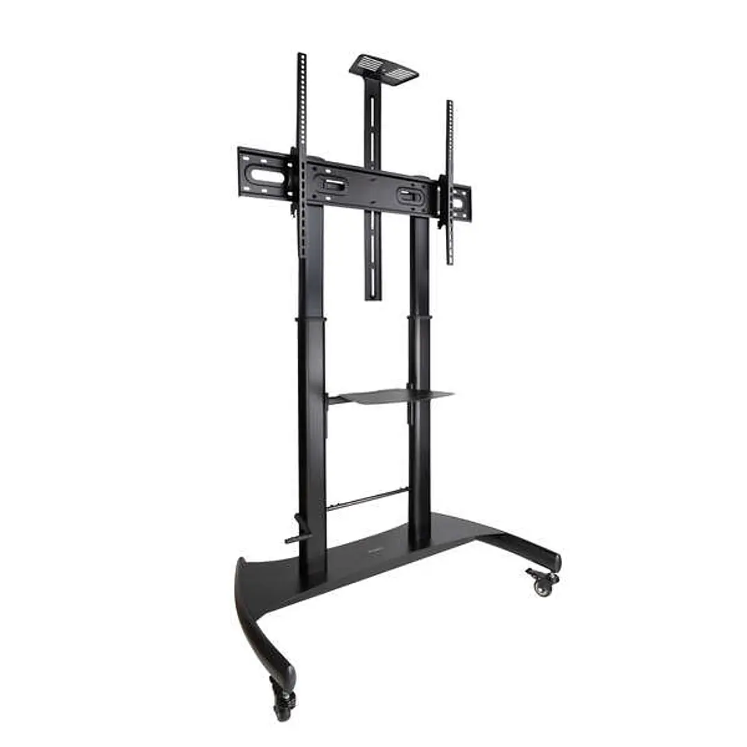 Tooq Ares Soporte de Suelo con Ruedas con Regulacion de Altura para Pantallas 60