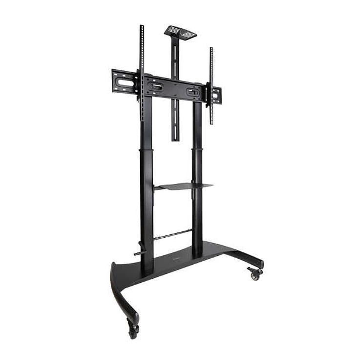 Tooq Ares Soporte de Suelo con Ruedas con Regulacion de Altura para Pantallas 60