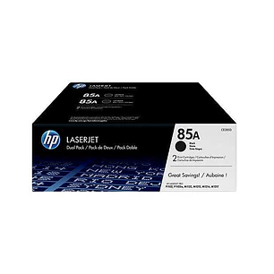 HP CE285A Negro Pack de 2 Cartuchos de Toner Originales - 85A