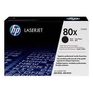 HP CF280X Negro Cartucho de Toner Original - 80X