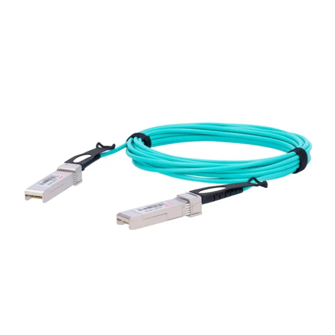 Ruijie XG-SFP-AOC1M Cable de Fibra Optica AOC - SFP+ - 1 Metros - 10 Gbps por Canal - Color Turquesa 1