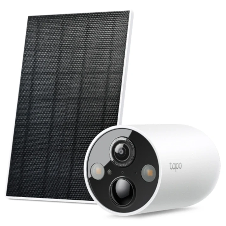 TP-Link Tapo TC85 KIT Camara de Seguridad para Exterior - IP66 - Incluye Accesorios - WiFi - Resolucion de 4Mpx - Vision Nocturna - Color Blanco y Neg 1