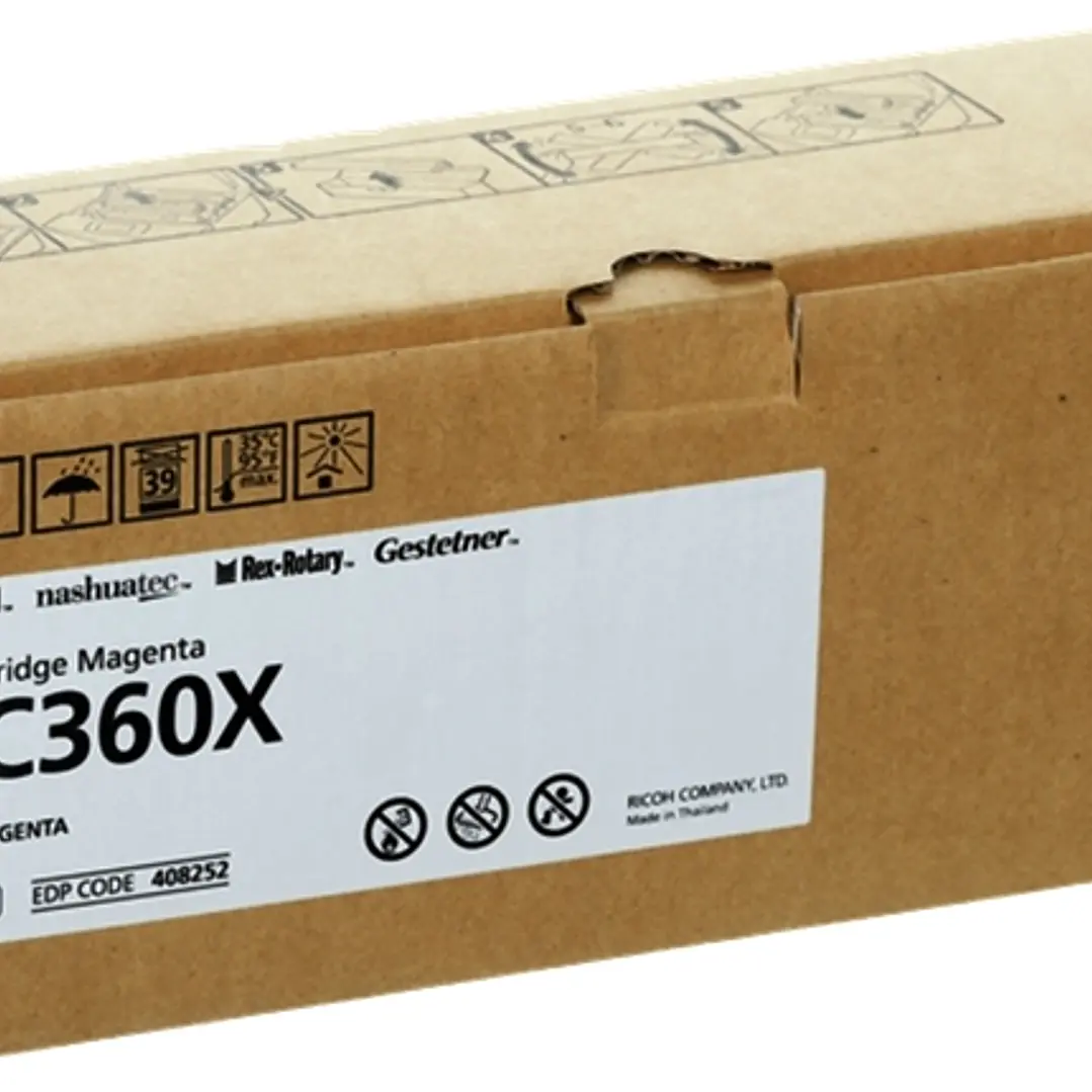 Ricoh Aficio SP-C361 Magenta Cartucho de Toner Original - 408252/SPC360X 1