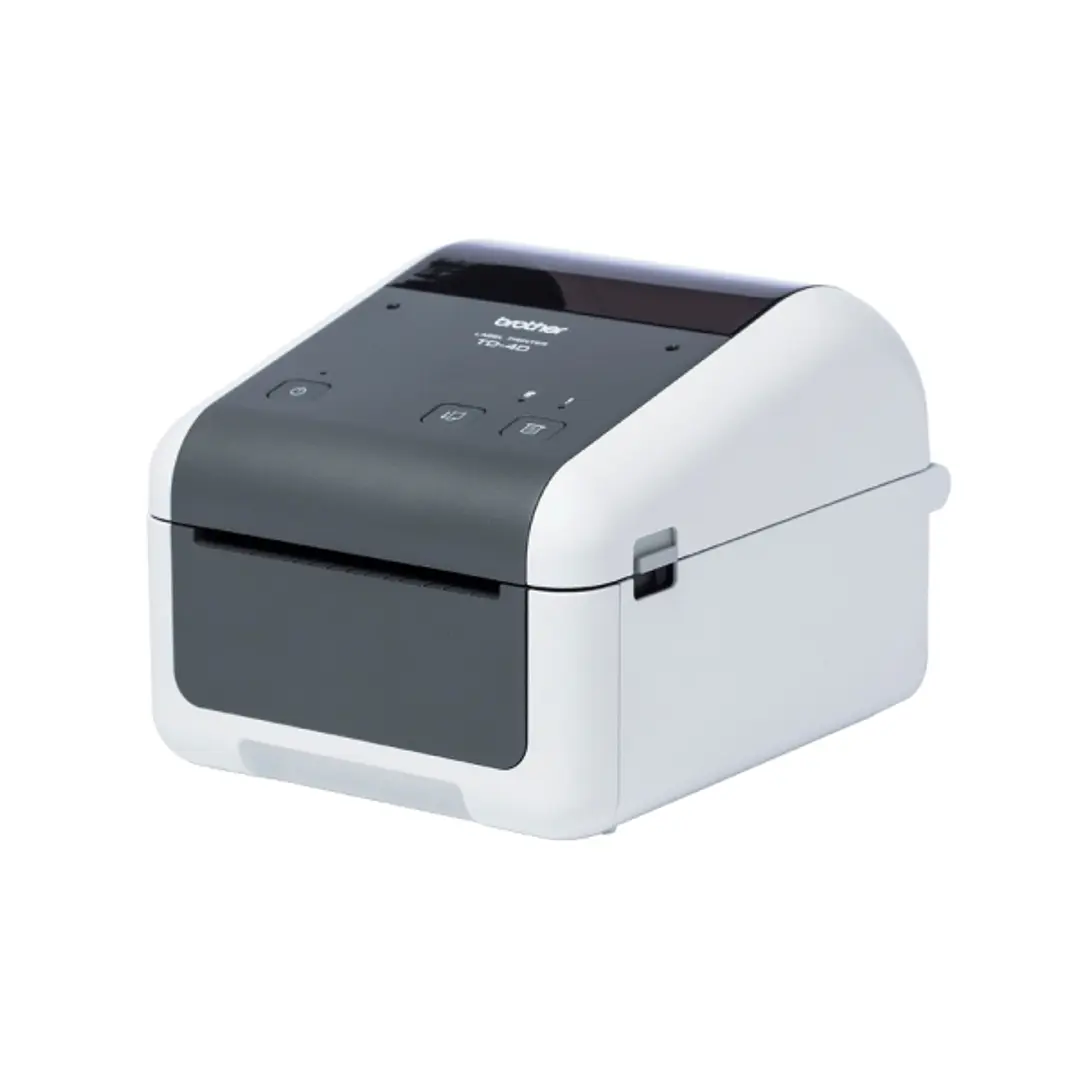 Brother TD-4425DN Impresora Termica de Etiquetas - Resolucion 203ppp - Velocidad 203mms - Conectividad de Red Integrada - Color Blanco/Gris 1