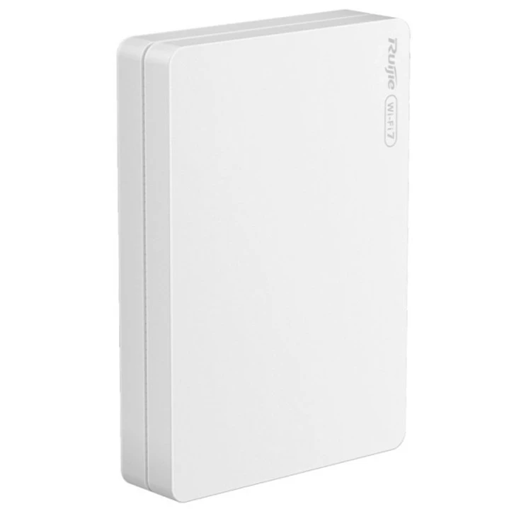 Ruijie RG-RAP72-Wall Punto de Acceso de Doble Banda - Montaje Pared - WiFi 7 BE3600 - 3.6Gbps - 5x RJ45 - Gestion con App - Ethernet - Color Blanco 1
