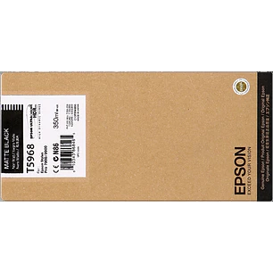 Epson T5968 Negro Mate Cartucho de Tinta Original - C13T596800
