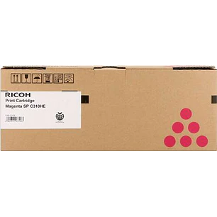 Ricoh Aficio SPC231/SPC232/SPC242/SPC310/ SPC311/SPC312/SPC320/SPC342 Magenta Cartucho de Toner Original - 407636/406481/SPC310M