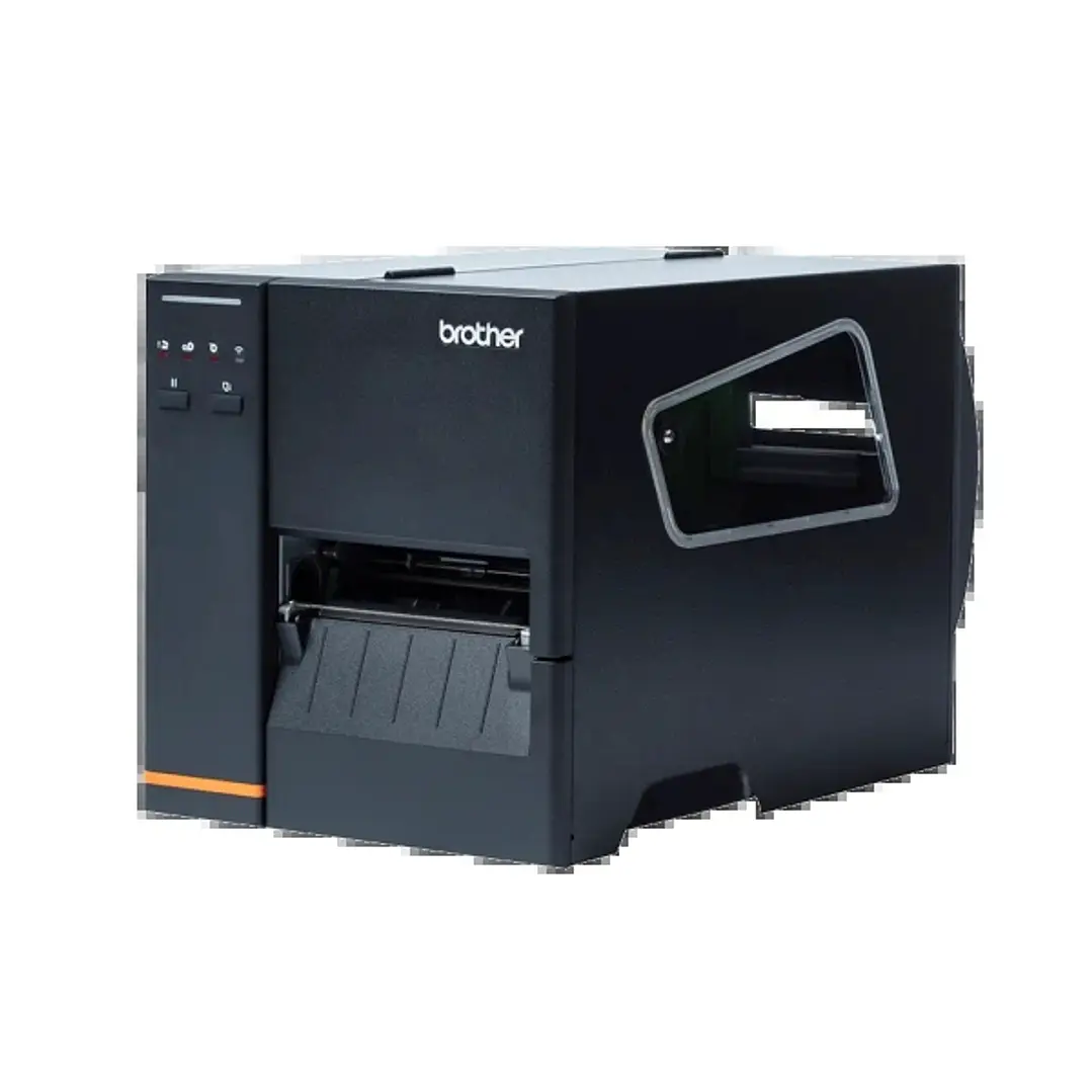 Brother TJ4120TN Impresora Termica Industrial de Etiquetas USB - Tarjeta de Red - Resolucion 300ppp - Velocidad 178mms - Color Negro 1