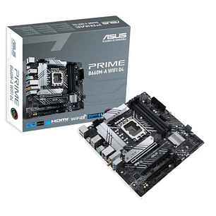 Asus Prime B660M-A WiFi D4 Placa Base Intel 1700 4x DDR4 - WiFi, Bluetooth, HDMI, M.2, PCIe3.0, 4.0, 4x Sata III, USB 3.2, MicroATX