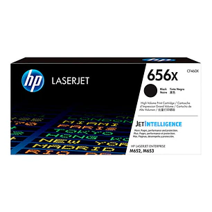 HP CF460X Negro Cartucho de Toner Original - 656X