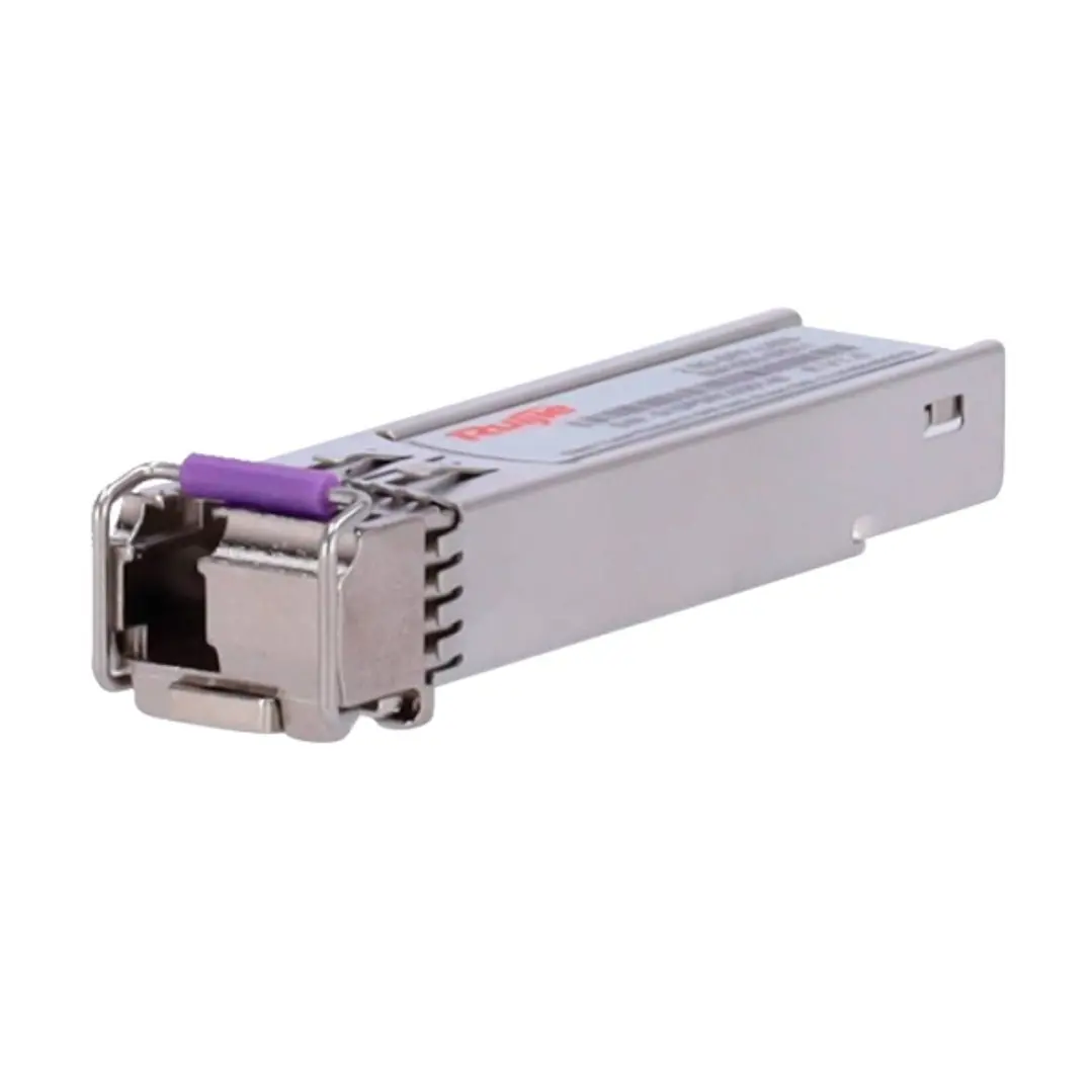 Ruijie 2.5G-SFP-LX03-SM1550-BIDI-I Modulo Transceptor SFP - Fibra Optica hasta 3km - Velocidad hasta 2.5Gbps - Bidireccional - Color Acero 1