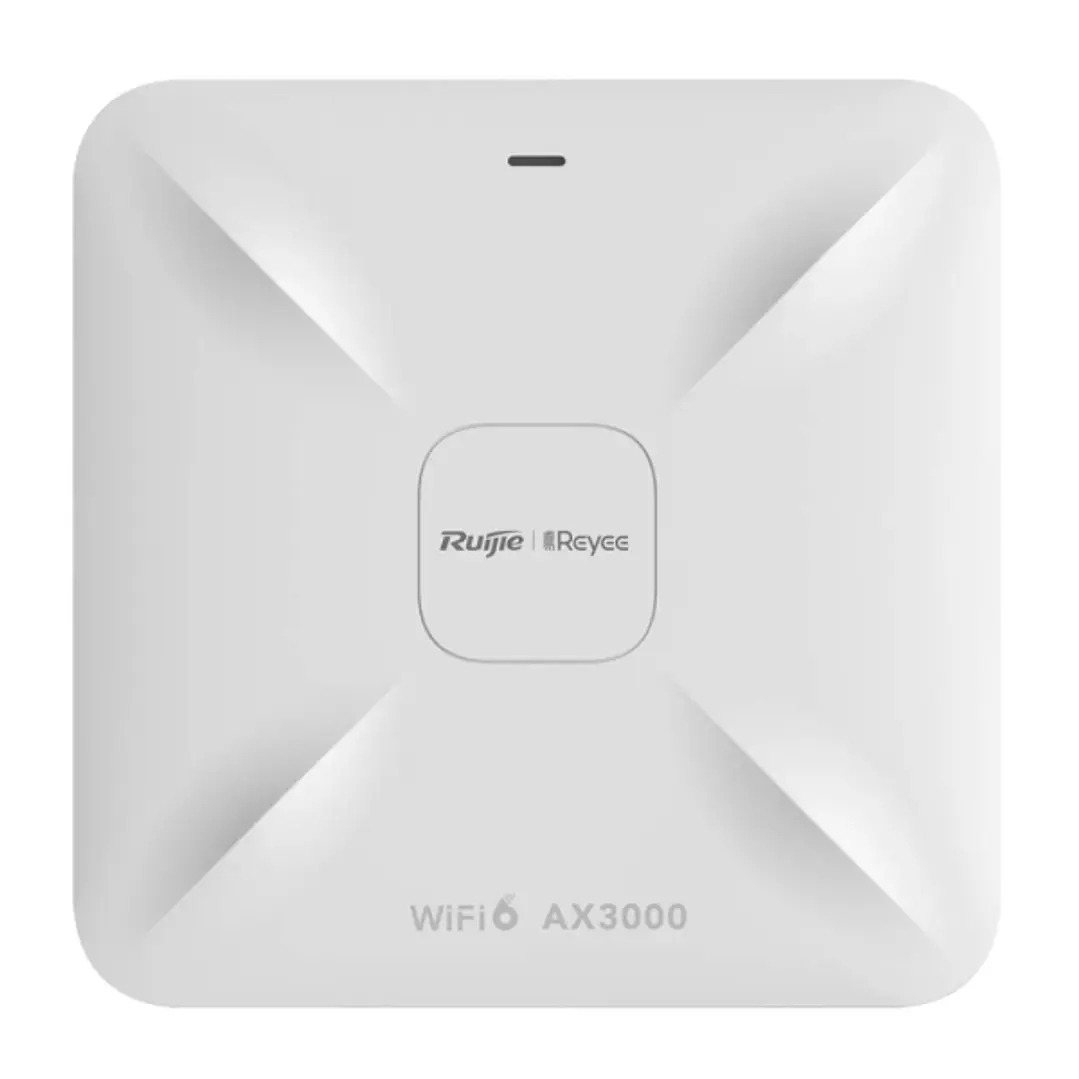 Ruijie RG-RAP2260 Punto de Acceso de Doble Banda - Montaje en Techo - PoE - WiFi 6 AX3000 - 3Gbps - Gestion con App - Antenas Integradas Ethernet - Co 1