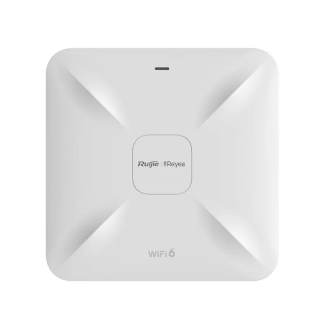 Ruijie RG-RAP2260(G) Punto de Acceso de Doble Banda - Montaje en Techo - 1.8Gbps - WiFi 6 AX1800 - 2x RJ45 - Antenas Internas Ethernet - Color Blanco 1