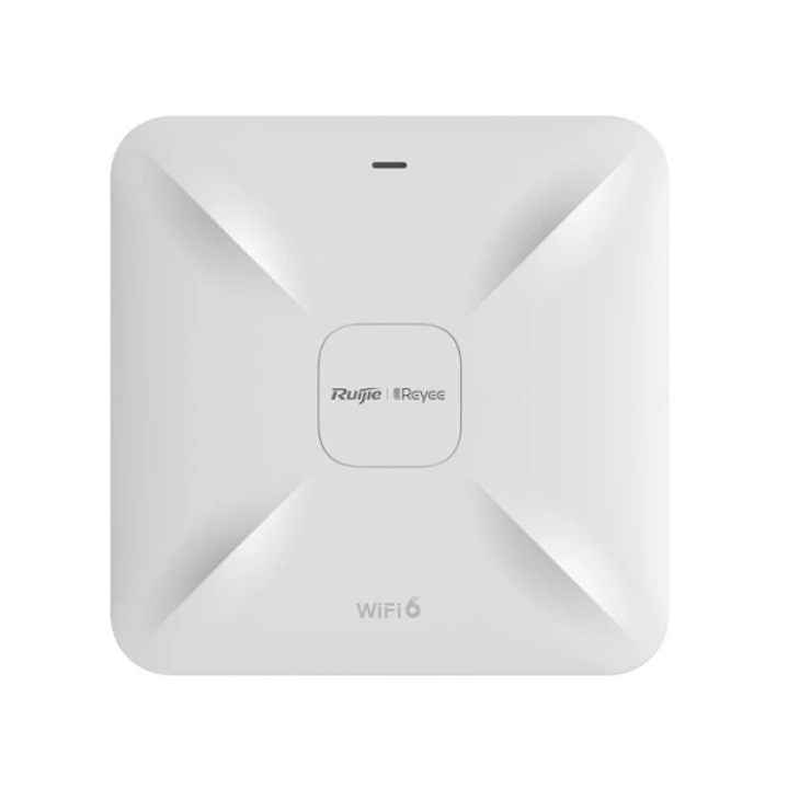 Ruijie RG-RAP2260(G) Punto de Acceso de Doble Banda - Montaje en Techo - 1.8Gbps - WiFi 6 AX1800 - 2x RJ45 - Antenas Internas Ethernet - Color Blanco 1