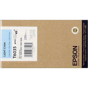Epson T6035 Cyan Light Cartucho de Tinta Original - C13T603500