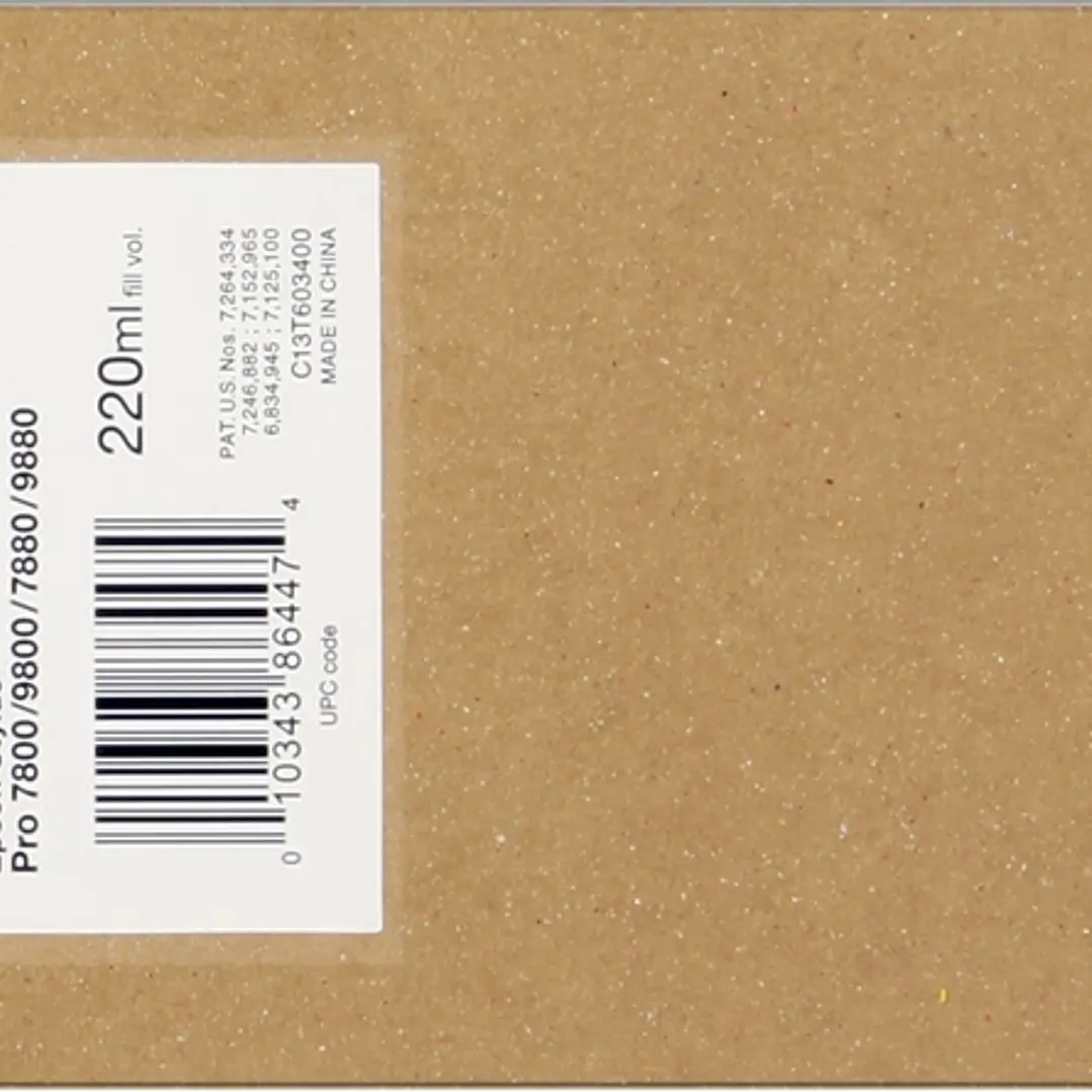 Epson T6034 Amarillo Cartucho de Tinta Original - C13T603400 1