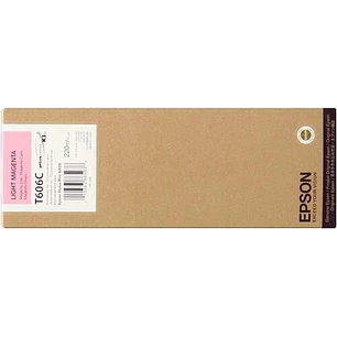 Epson T606C Magenta Light Cartucho de Tinta Original - C13T606C00