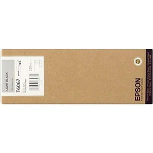 Epson T6067 Negro Light Cartucho de Tinta Original - C13T606700