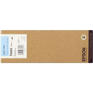 Epson T6065 Cyan Light Cartucho de Tinta Original - C13T606500