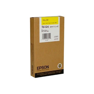 Epson T6124 Amarillo Cartucho de Tinta Original - C13T612400