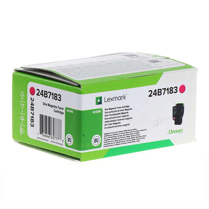 Lexmark XC2240/XC4240 Magenta Cartucho de Toner Original - 24B7183 1