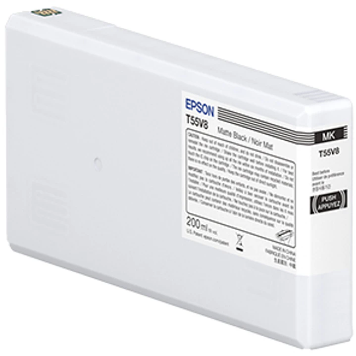 Epson T55W8 Negro Mate Cartucho de Tinta Original - C13T55W800 1