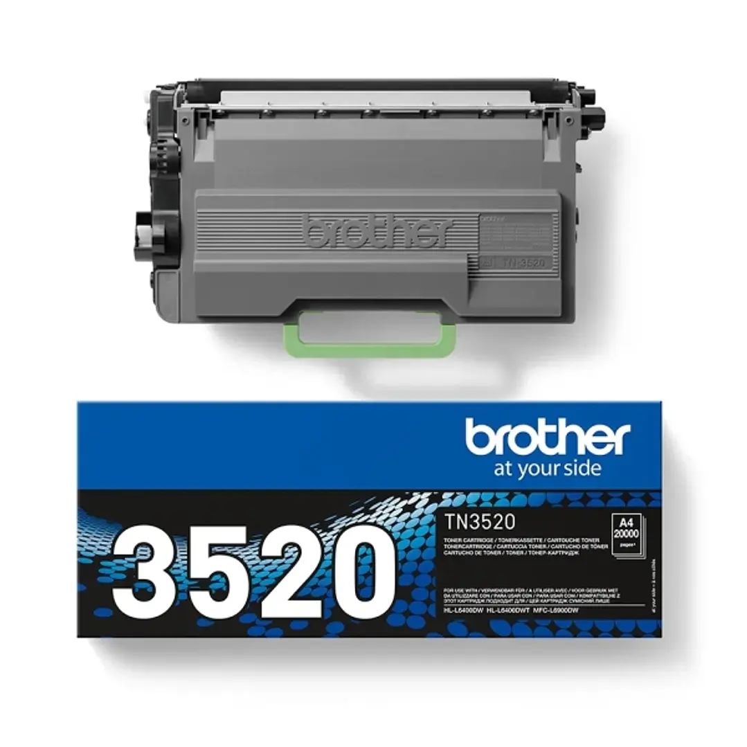 Brother TN3520 Negro Cartucho de Toner Original 1