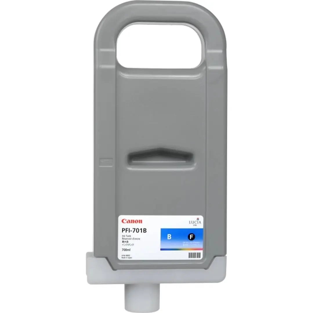 Canon PFI-701B Azul Cartucho de Tinta Original - 0908B001 1