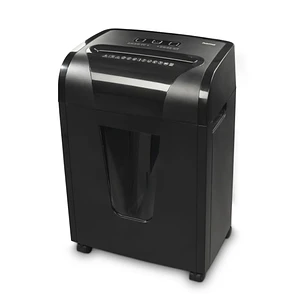 Hama Premium M10+ Destructora de Papel Manual - Potencia 380W - Deposito 20L - Silencioso 62dB - Velocidad 1.8m/min - Microcorte P-5 - Destruye Bandas