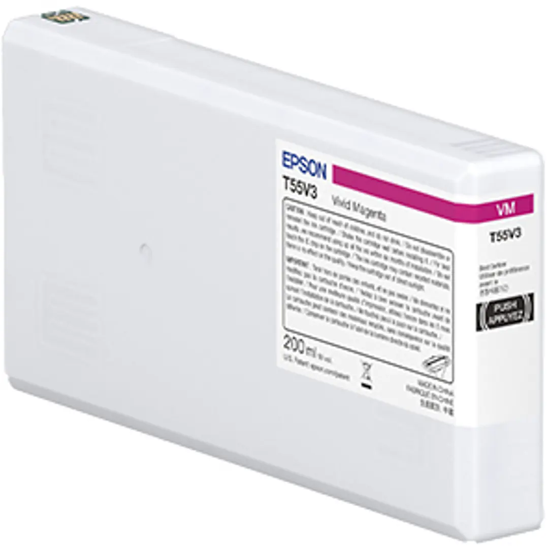 Epson T55W3 Magenta Vivido Cartucho de Tinta Original - C13T55W300 1