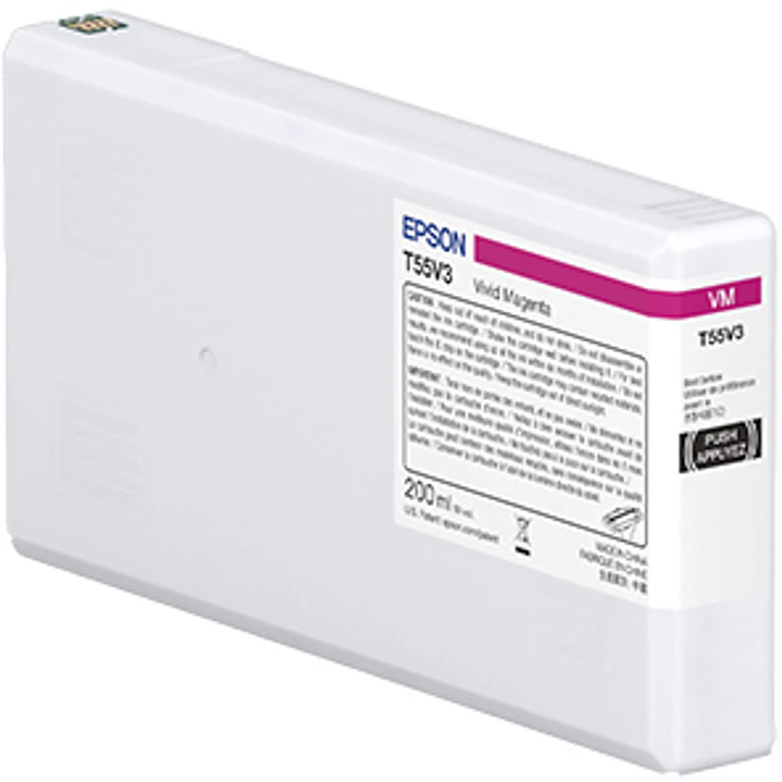 Epson T55W3 Magenta Vivido Cartucho de Tinta Original - C13T55W300 1