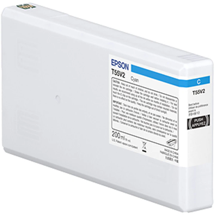 Epson T55W2 Cyan Cartucho de Tinta Original - C13T55W200 1