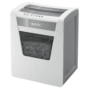 Leitz IQ Office P4 Destructora de Papel Corte Confeti P-4 - Destruye hasta 15 Hojas - Capacidad de la Papelera 23L - 2 Horas de Funcionamiento Ininter